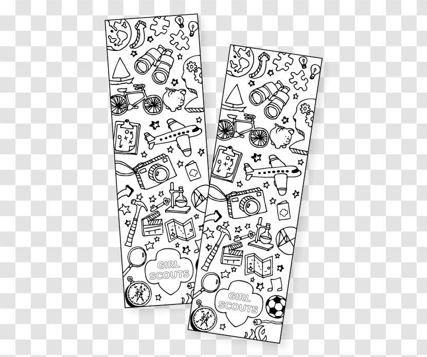 Paper Drawing Visual Arts /m/02csf Black & White - M - MFall Printable Bookmarks To Color Transparent PNG