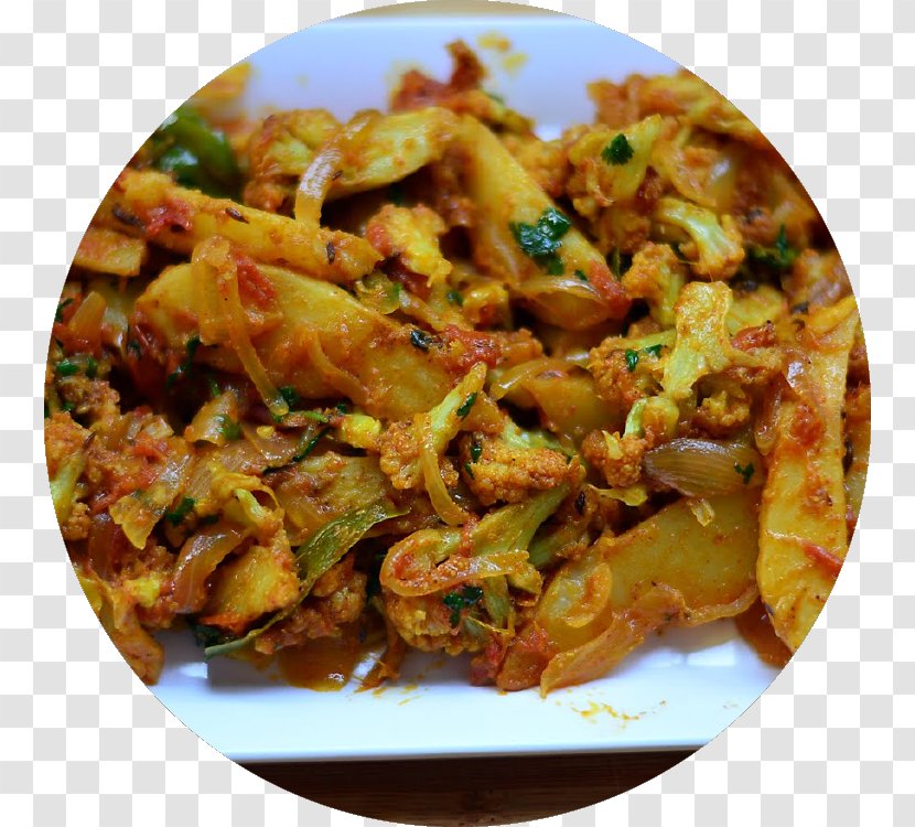 Pakora Aloo Gobi Indian Cuisine Mattar Paneer Vegetarian - Curry - Cauliflower Transparent PNG