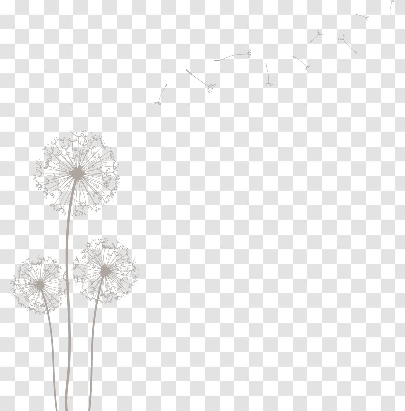 /m/02csf Desktop Wallpaper Drawing Flowering Plant Dandelion - M02csf - Dendelion Transparency And Translucency Transparent PNG