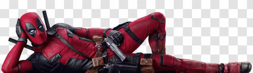 Deadpool YouTube Film Poster - Laying Transparent PNG