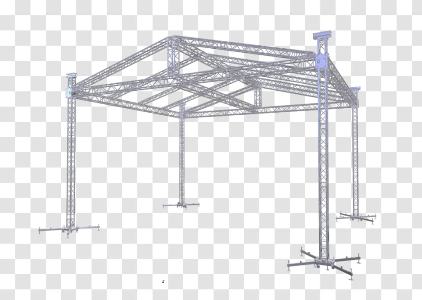 Timber Roof Truss Aluminium Triangle - Frame Transparent PNG