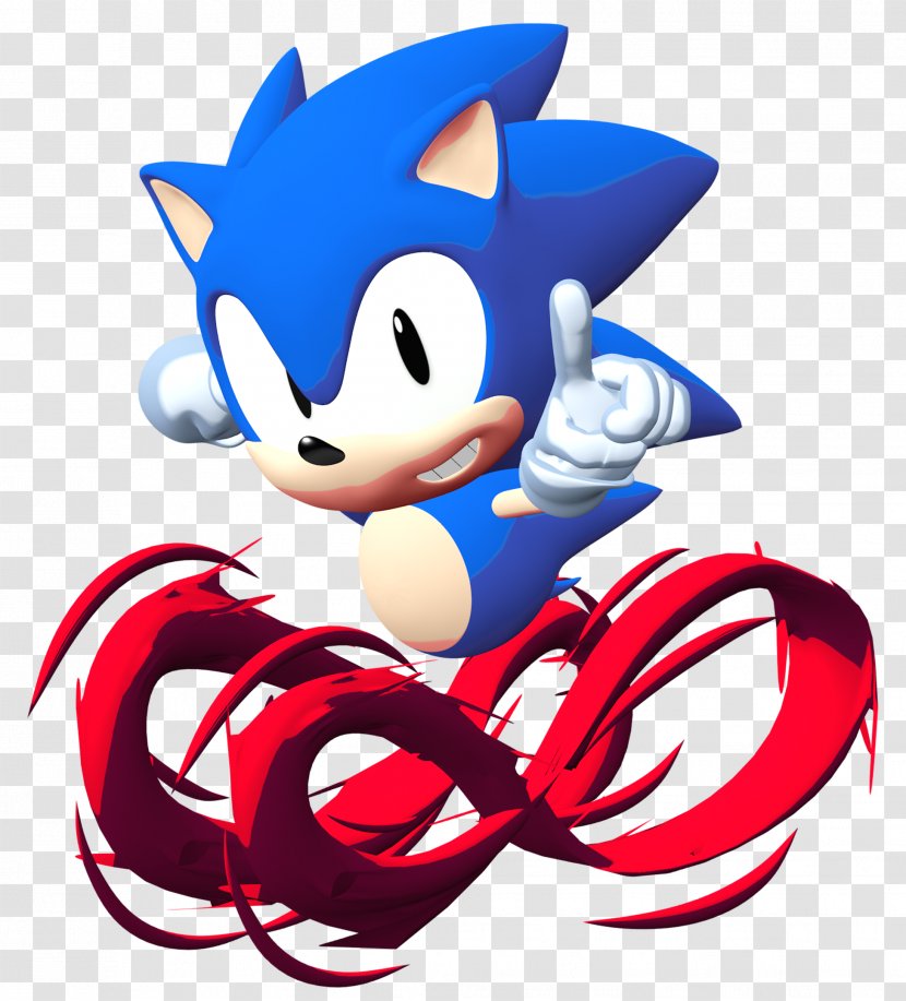 Sonic The Hedgehog 2 3D 3 Tails - Technology Transparent PNG