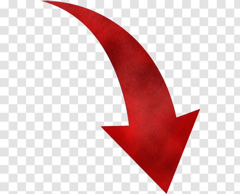 Arrow - Carmine - Crescent Transparent PNG