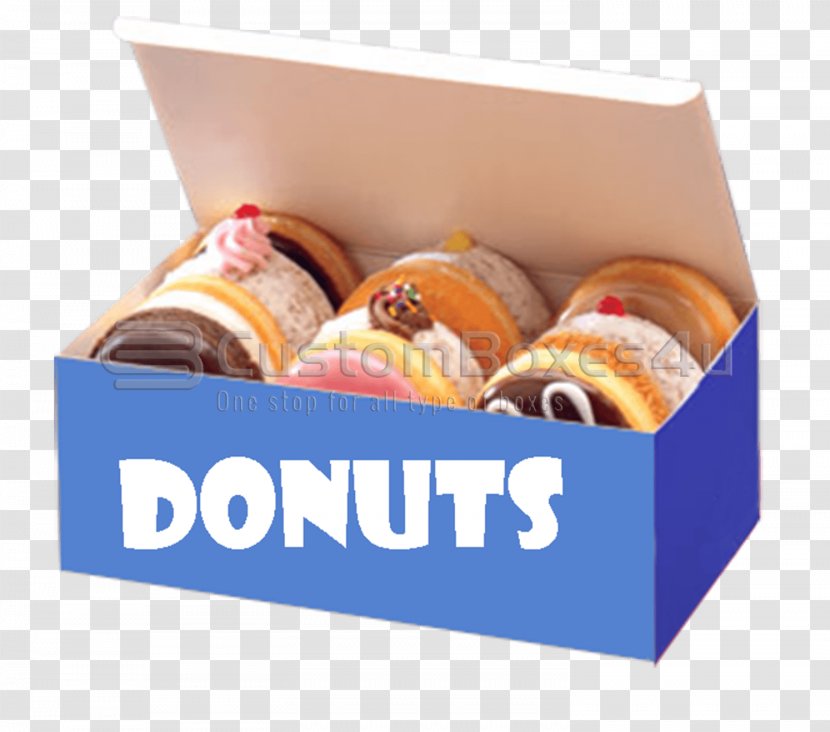Donuts Box Bakery Printing Food Packaging Transparent PNG