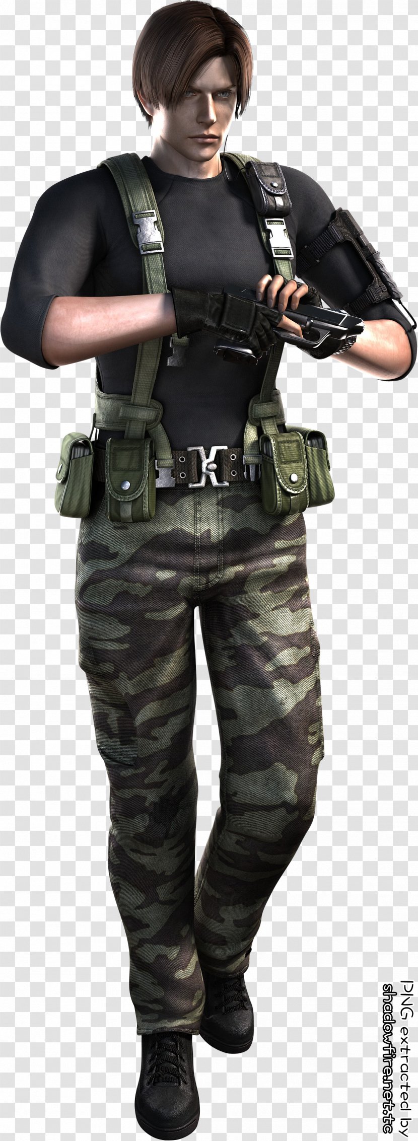 Resident Evil: The Darkside Chronicles Evil 6 4 2 Operation Raccoon City - Military Person Transparent PNG