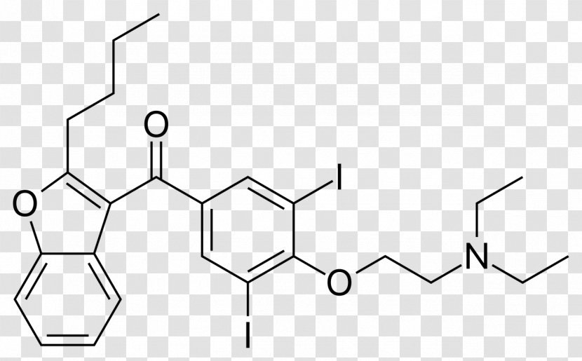 Amiodarone Antiarrhythmic Agent Pharmaceutical Drug Oxamniquine Budiodarone - Drawing - Heart Arrhythmia Transparent PNG