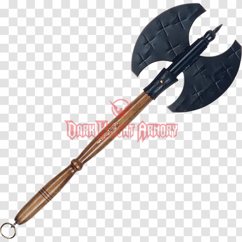 Battle Axe Middle Ages Labrys Blade - Estwing Transparent PNG