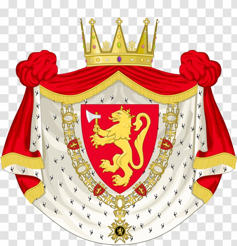 Coat Of Arms Norway Monarchy Norwegian Royal Family - Order St Olav - Arm Transparent PNG