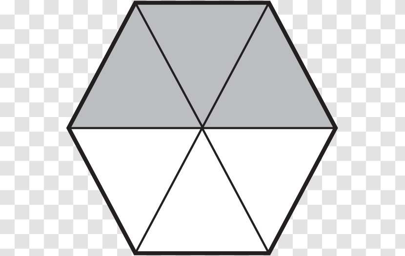 Shape Fraction Hexagon Regular Polygon - Plane - Geomentry Transparent PNG