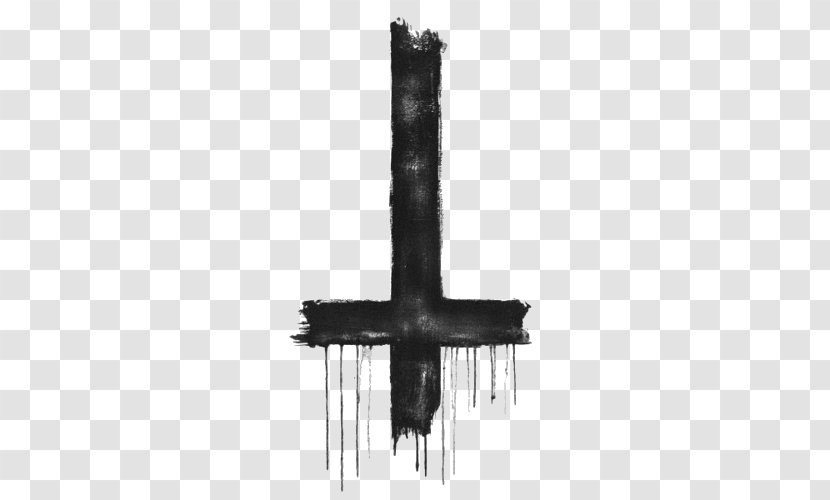 Cross Of Saint Peter Christian Satanism Pentagram Tattoo Transparent PNG