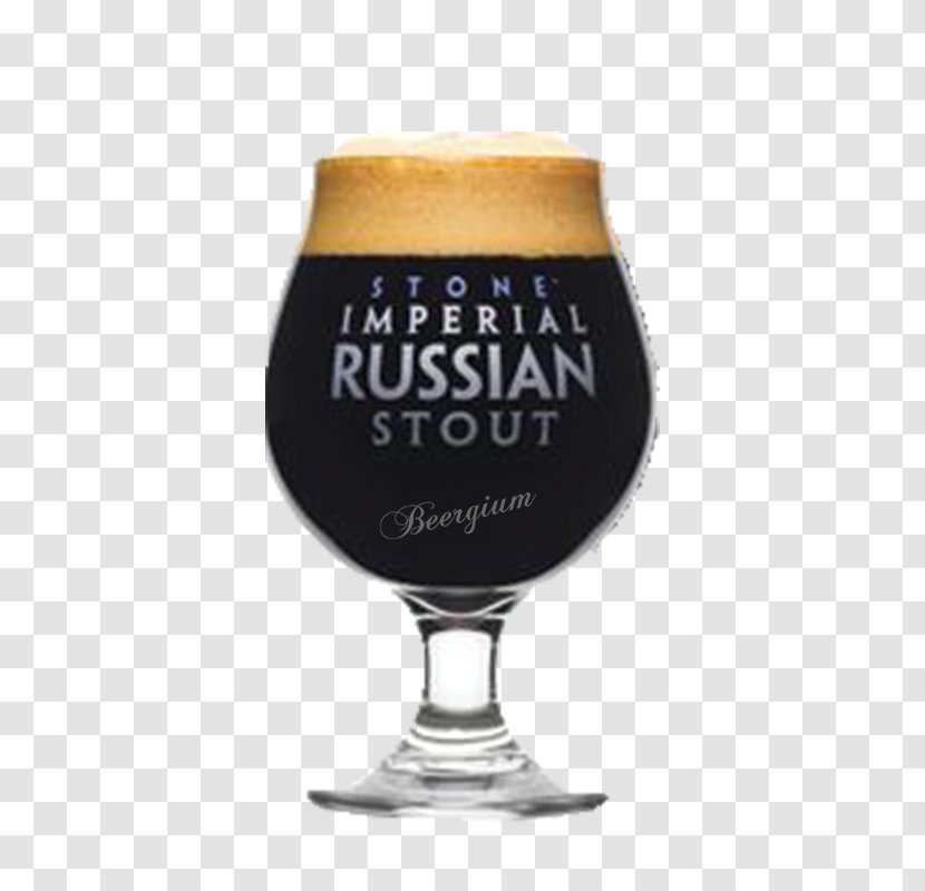 Russian Imperial Stout Wine Glass Stone Brewing Co. Beer Transparent PNG