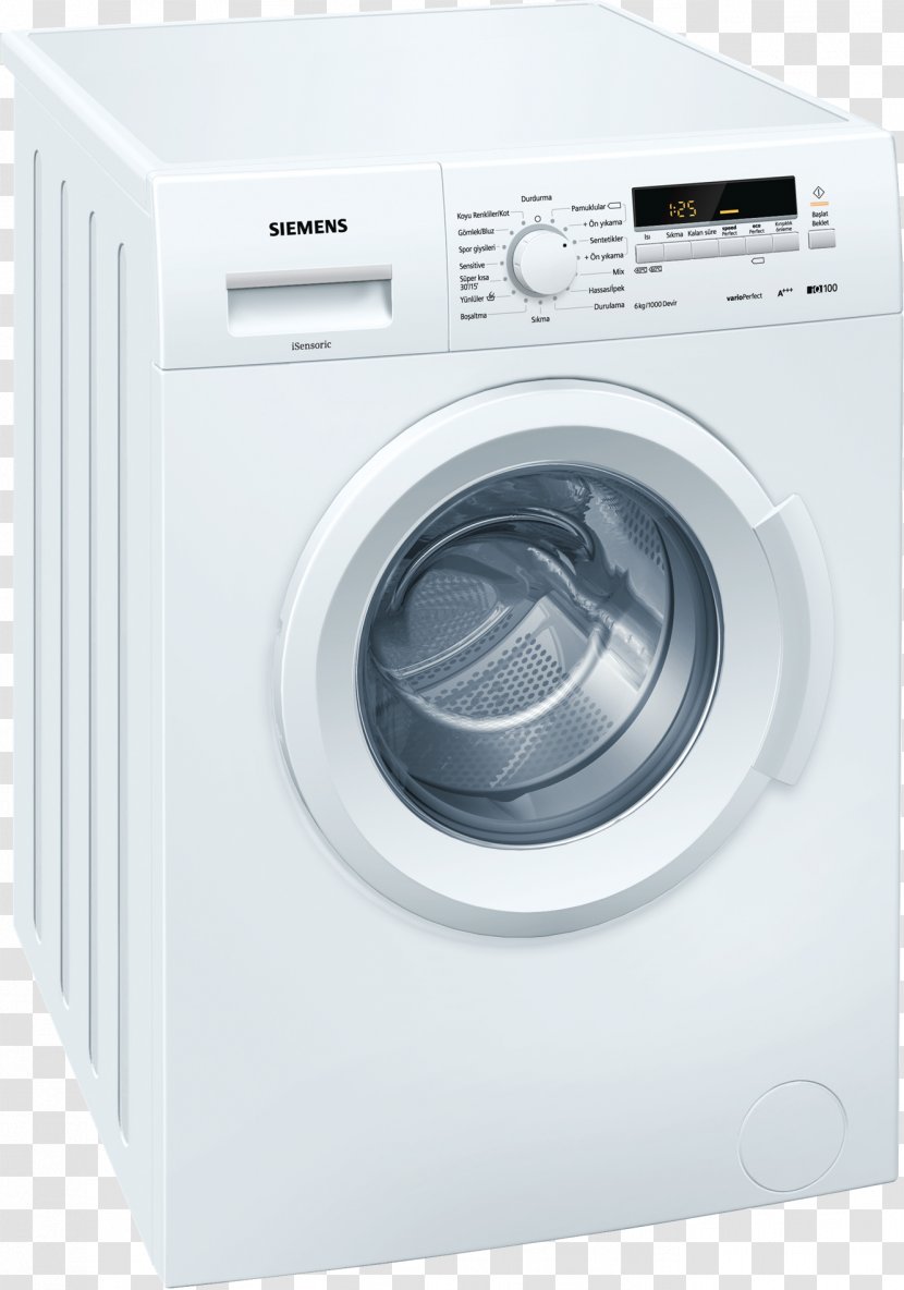 Siemens IQ100 WM14B222 Washing Machines Bosch Serie 2 WAB28222 Silver Slot-in Rangehood LE66MAC00 - Wab28222 - Beko Transparent PNG