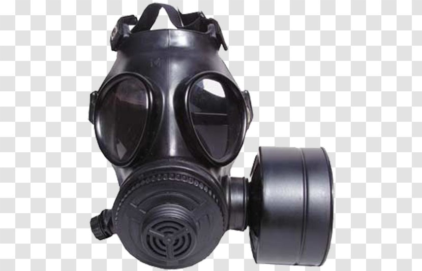 Gas Mask Respirator Military - Headgear - Real Masks Transparent PNG