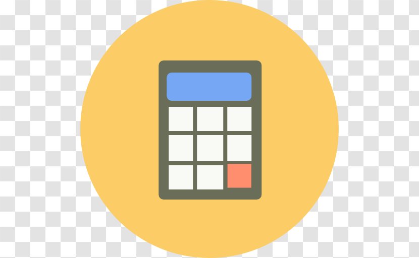 Calculator Calculation Medicine Psychiatry Investment - Yellow - Atm Transparent PNG