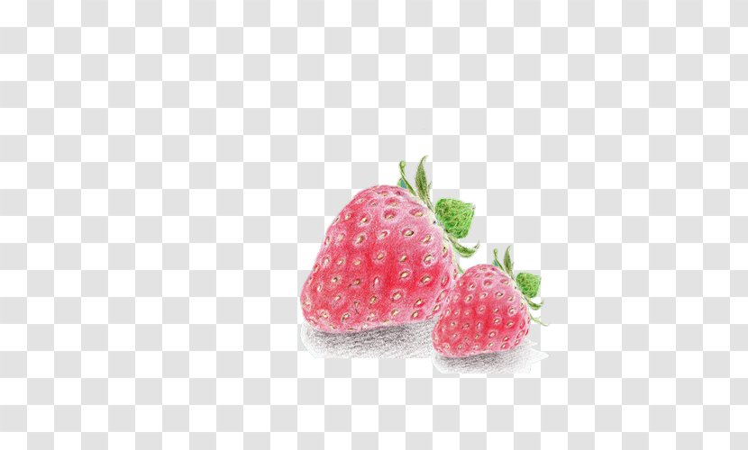 Strawberry Aedmaasikas Icon - Fruit - Simple Cute Little Fresh Red Color Of Lead Transparent PNG
