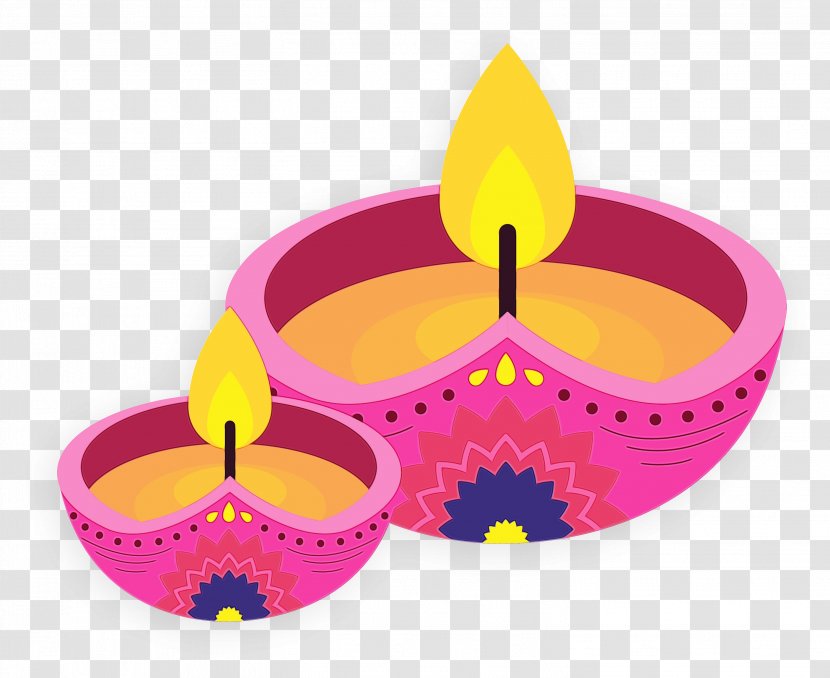 Diwali - Event - Candle Holder Petal Transparent PNG