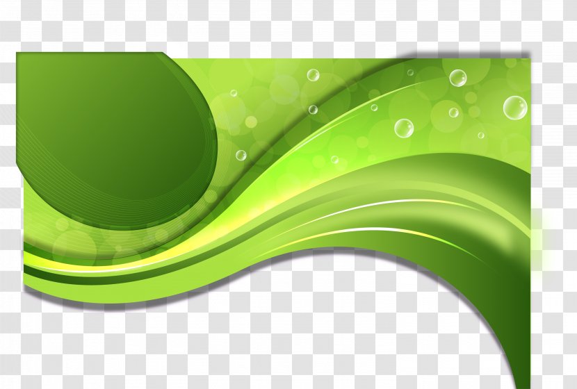 Euclidean Vector Curve Line - Grass - Green Wave Transparent PNG