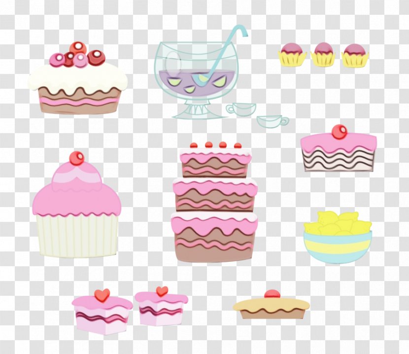 Birthday Candle - Pink - Party Supply Dessert Transparent PNG