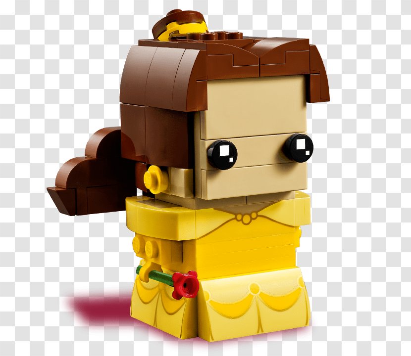 LEGO 41595 BrickHeadz Belle Lego Jurassic World - Star Wars - Disney Transparent PNG