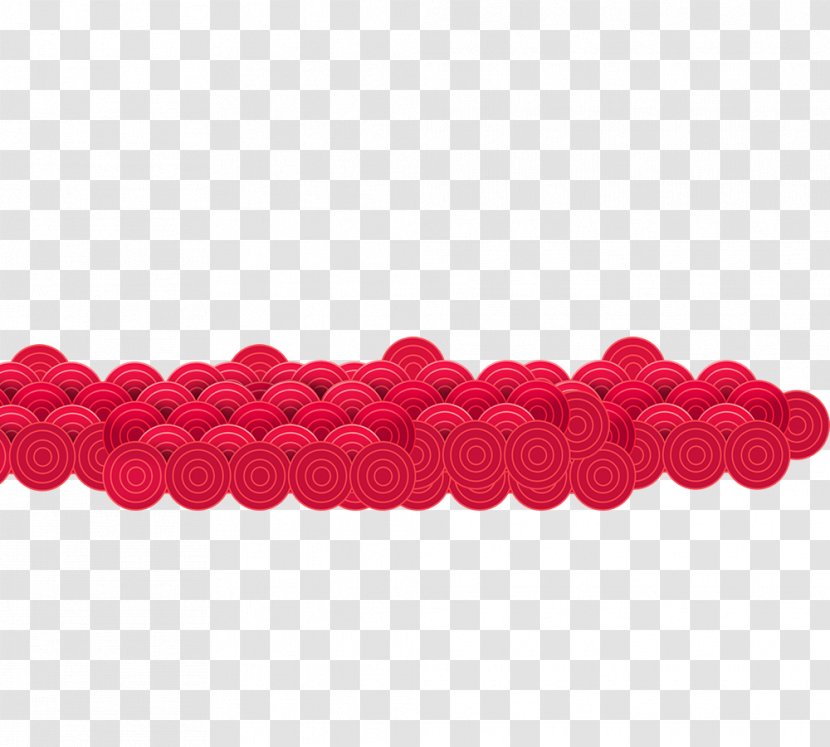 Red Heart Pattern - Gratis - Clouds Transparent PNG