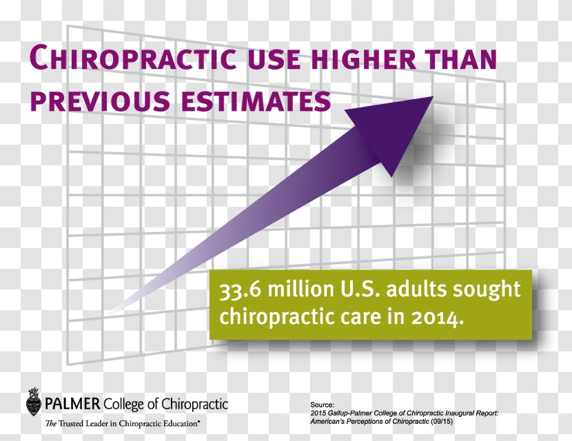 Palmer College Of Chiropractic, Main Campus Chart Gallup American Chiropractic Association - Purple - Stereotypes Transparent PNG