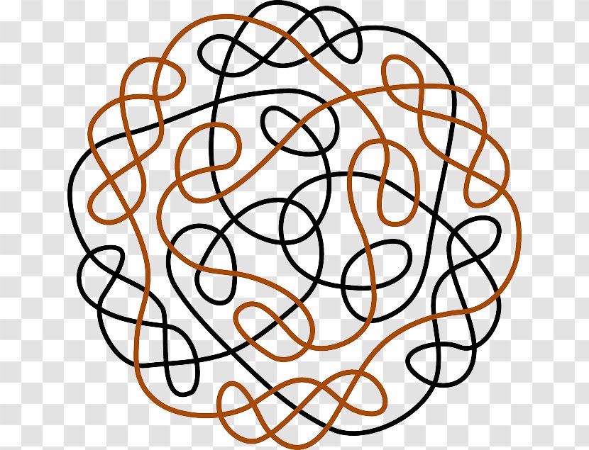 Celtic Knot Windshadows Celts Clip Art - Symbol - Dynamic Lines Pattern Shading Border Transparent PNG
