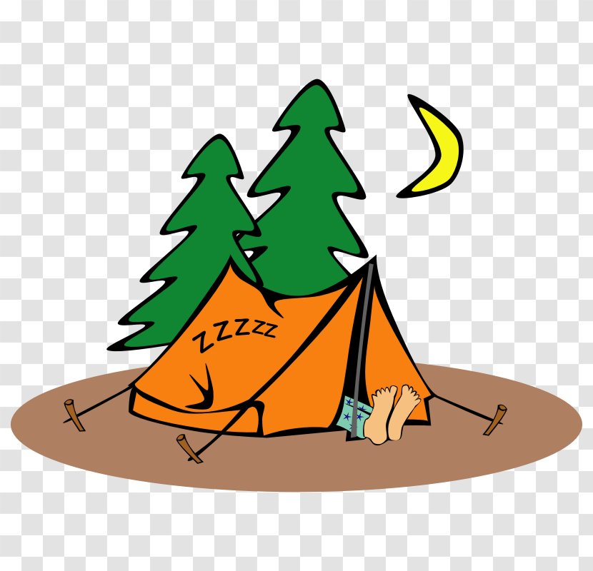 Campsite Camping Tent Clip Art - Tree Transparent PNG