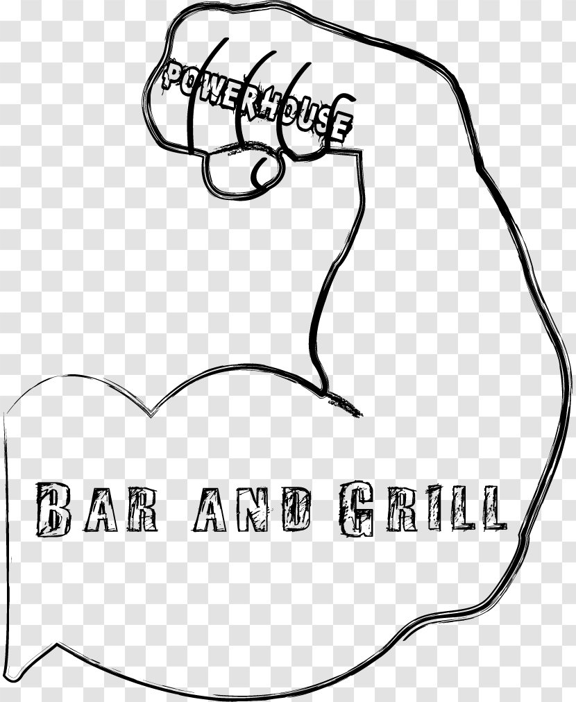 Line Angle Clip Art - Black - Bar And Grill Transparent PNG