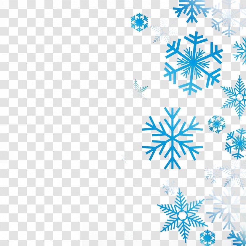 Blue Clip Art - Winter - Snowflake Transparent PNG