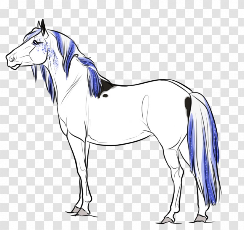 Mane Rein Mustang Pony Bridle - Mythical Creature Transparent PNG