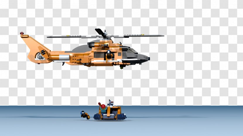 Helicopter Rotor Eurocopter HH-65 Dolphin Tail LEGO 41015 Friends Cruiser - Hh65 Transparent PNG