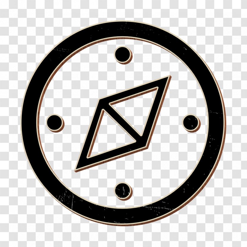 Adventure Icon Camping Compass - Orientation - Sign Clock Transparent PNG