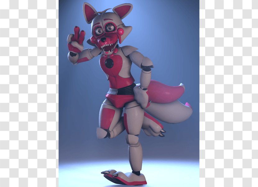 Five Nights At Freddy's: Sister Location Freddy's 3 Drawing - Action Figure - Foxy Transparent PNG