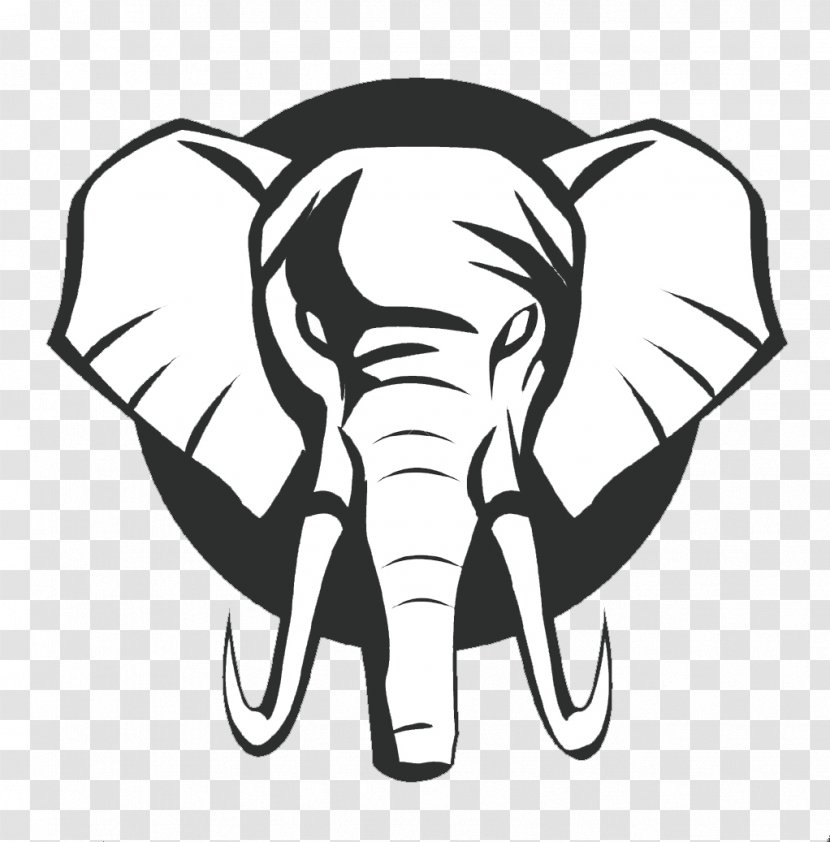 African Elephant Drawing - Art - Elephants Transparent PNG