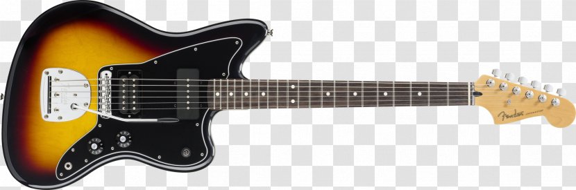 Fender Jazzmaster Stratocaster Jaguar Telecaster Humbucker - String Instrument - Electric Guitar Transparent PNG
