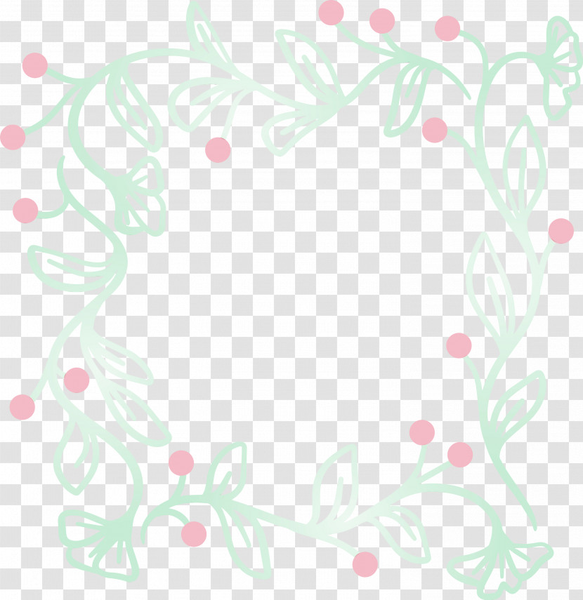 Pink Pedicel Plant Pattern Ornament Transparent PNG
