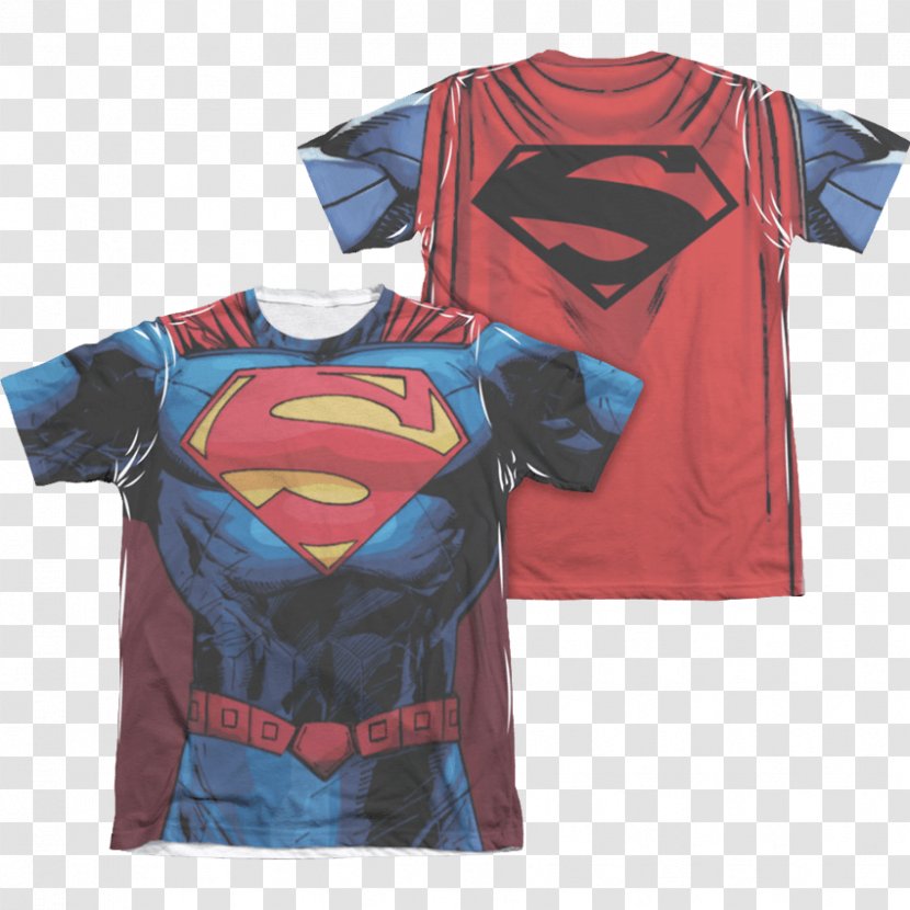 Superman T-shirt Aquaman Flash Costume - Outerwear Transparent PNG