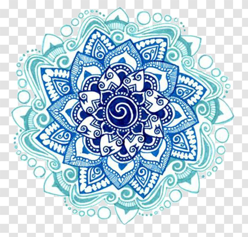 Mandala Drawing Rangoli DeviantArt - Color - Kaleidoscope Transparent PNG