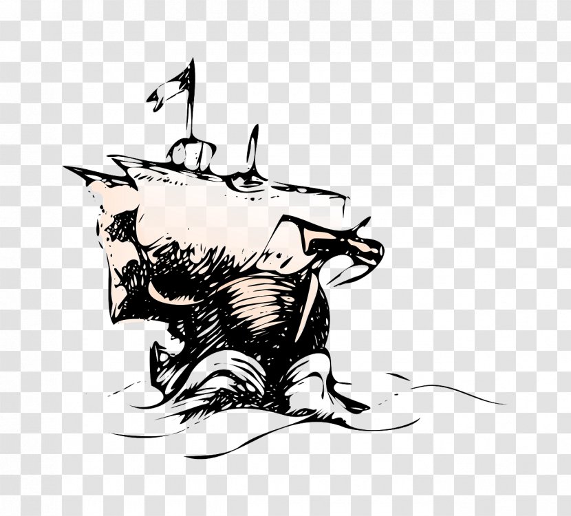 Sailing Ship Image Clipper Clip Art - Fictional Character Transparent PNG