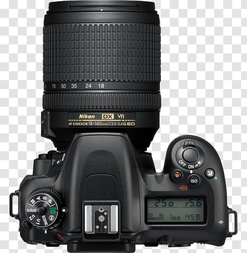 AF-S DX Nikkor 18-140mm F/3.5-5.6G ED VR Nikon D500 Camera Format Digital SLR - Crop Factor Transparent PNG