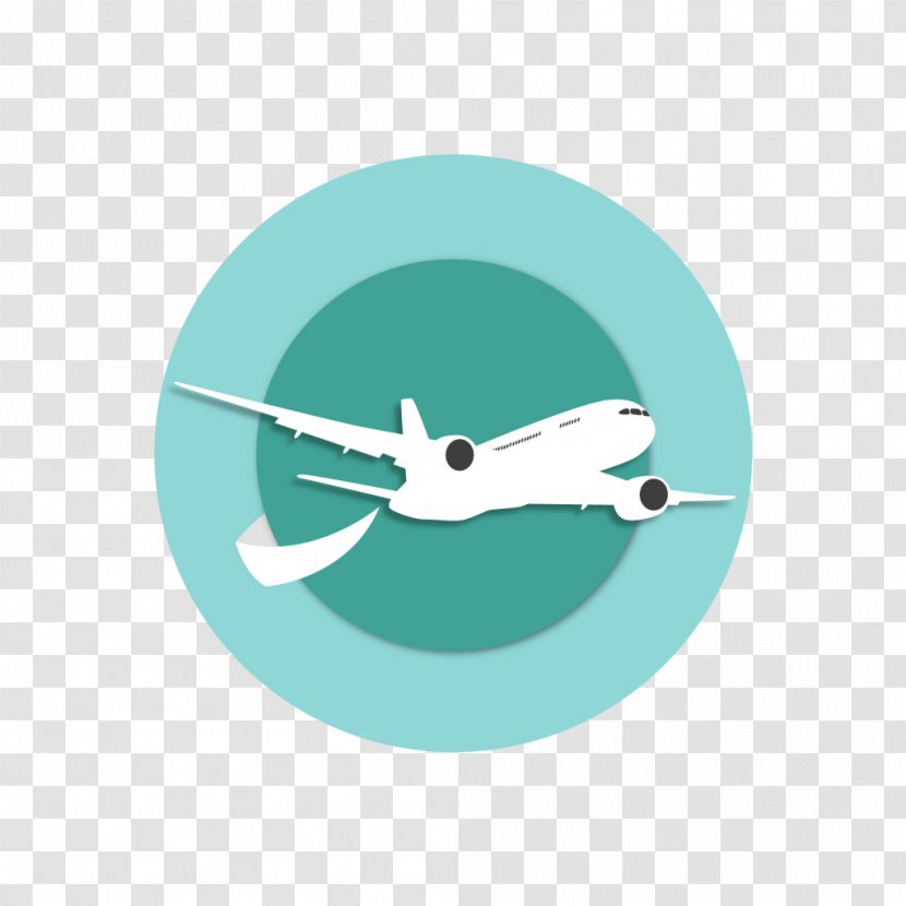 Airplane Flight Aircraft Aviation - Logo Transparent PNG