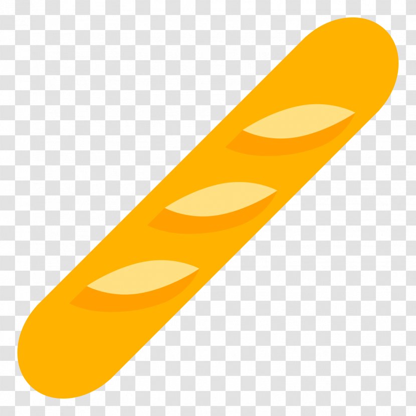 Roller - Baguette - Yellow Transparent PNG