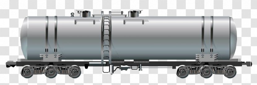 Rail Transport Train Tank Car - Steel Transparent PNG