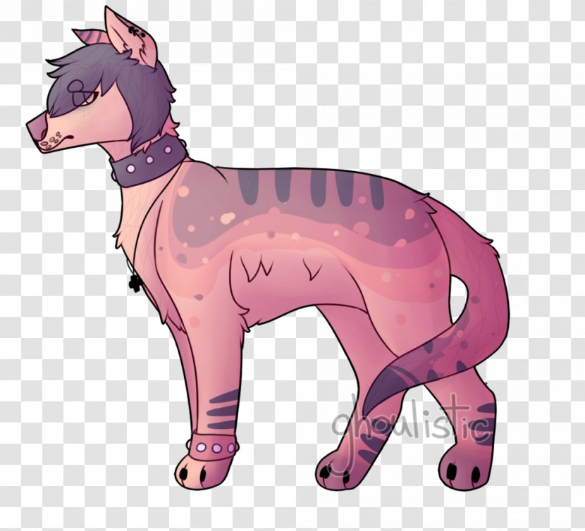 Cat Dog Pink M Character Snout Transparent PNG