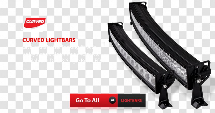 Light-emitting Diode Emergency Vehicle Lighting LED Strip Light Car - Bar Lights. Transparent PNG