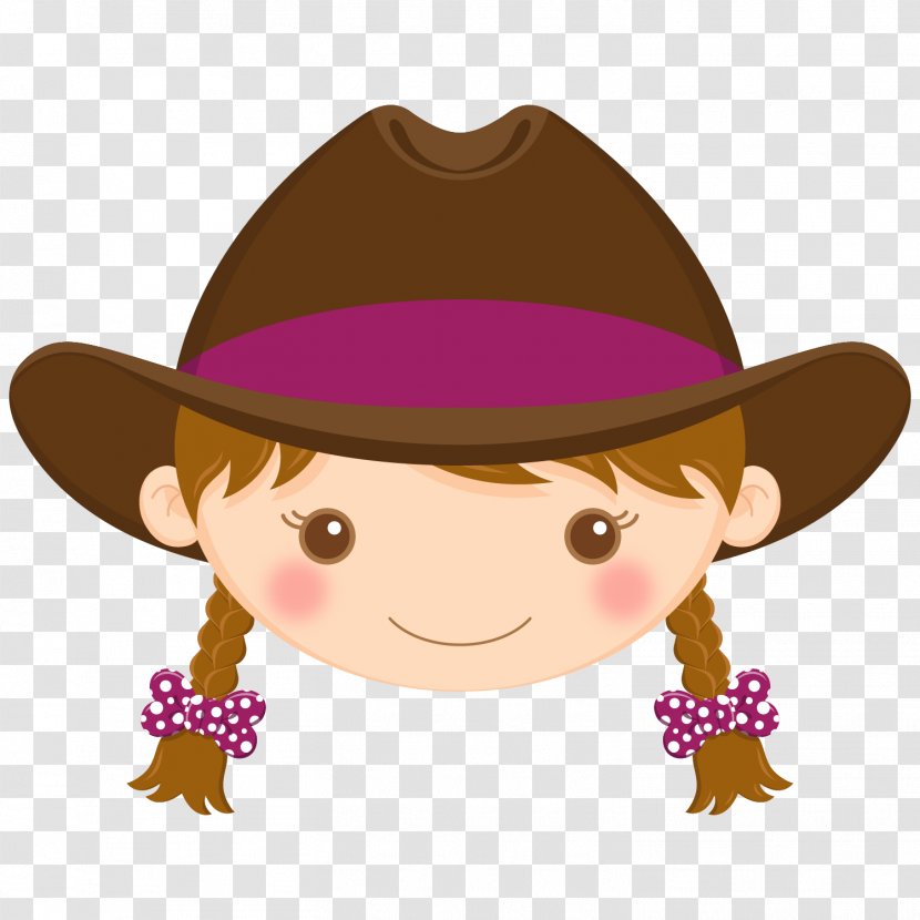 Clip Art Cowboy Image Woman On Top Openclipart - Hat - Cowgirl Clipart Transparent PNG