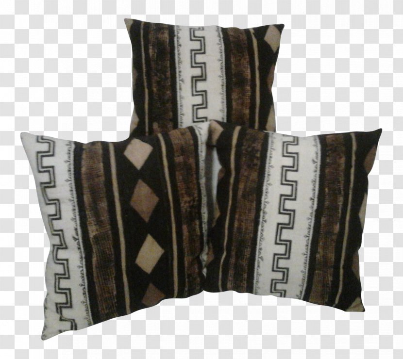 Throw Pillows Cushion Product - African Mud Cloth Bedding Transparent PNG