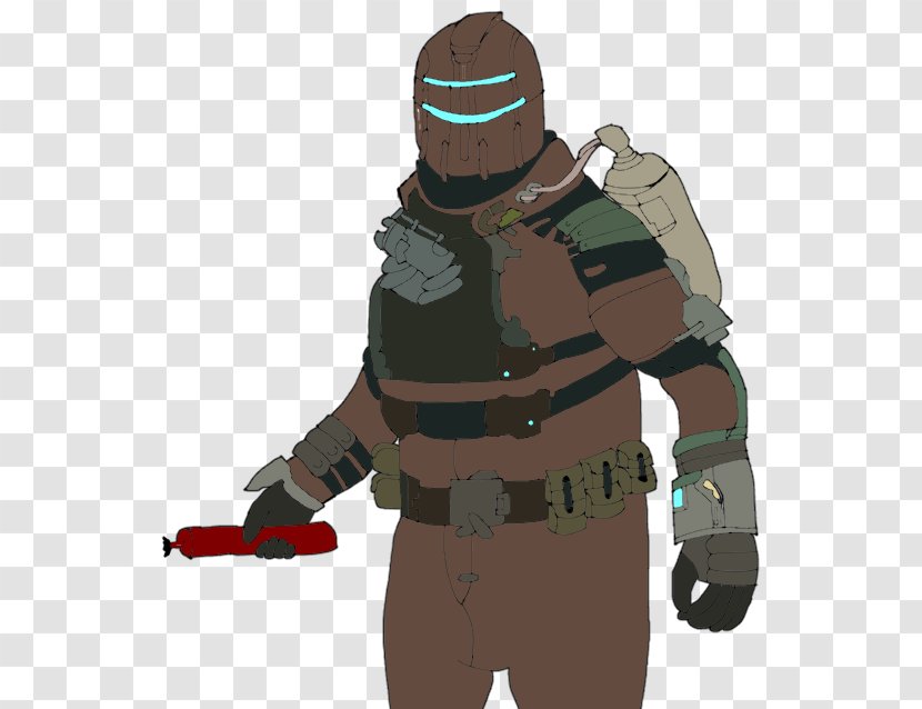 Soldier Militia Mercenary Infantry Military Police - Cartoon - Buy Dead Space 2 Costume Transparent PNG