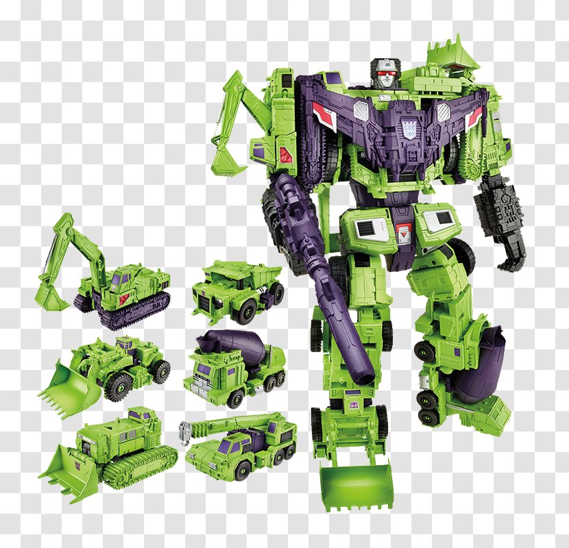 Devastator Scrapper Optimus Prime Transformers Constructicons - Cybertron Transparent PNG