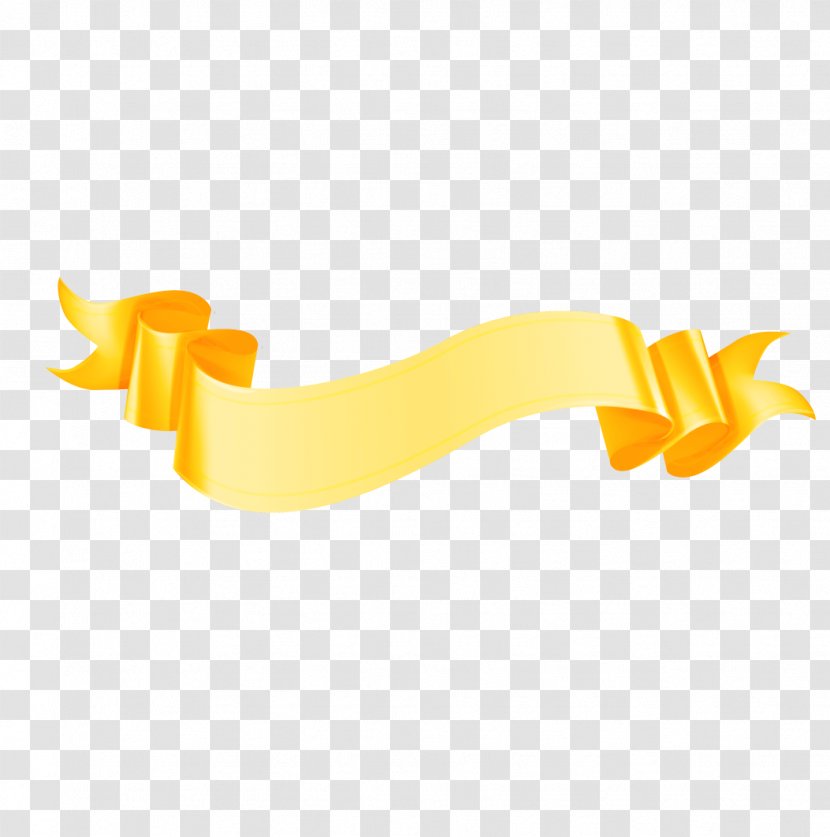 Yellow Adobe Illustrator - Vector Curly Tag Transparent PNG